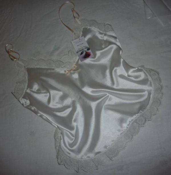 satin and lace camisole